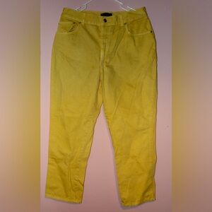 Yellow pants
